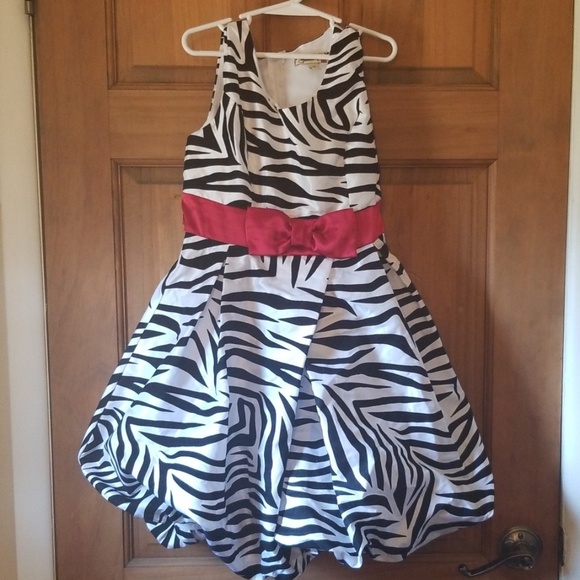 Speechless Girl's size 12 zebra print dress - Picture 1 of 5